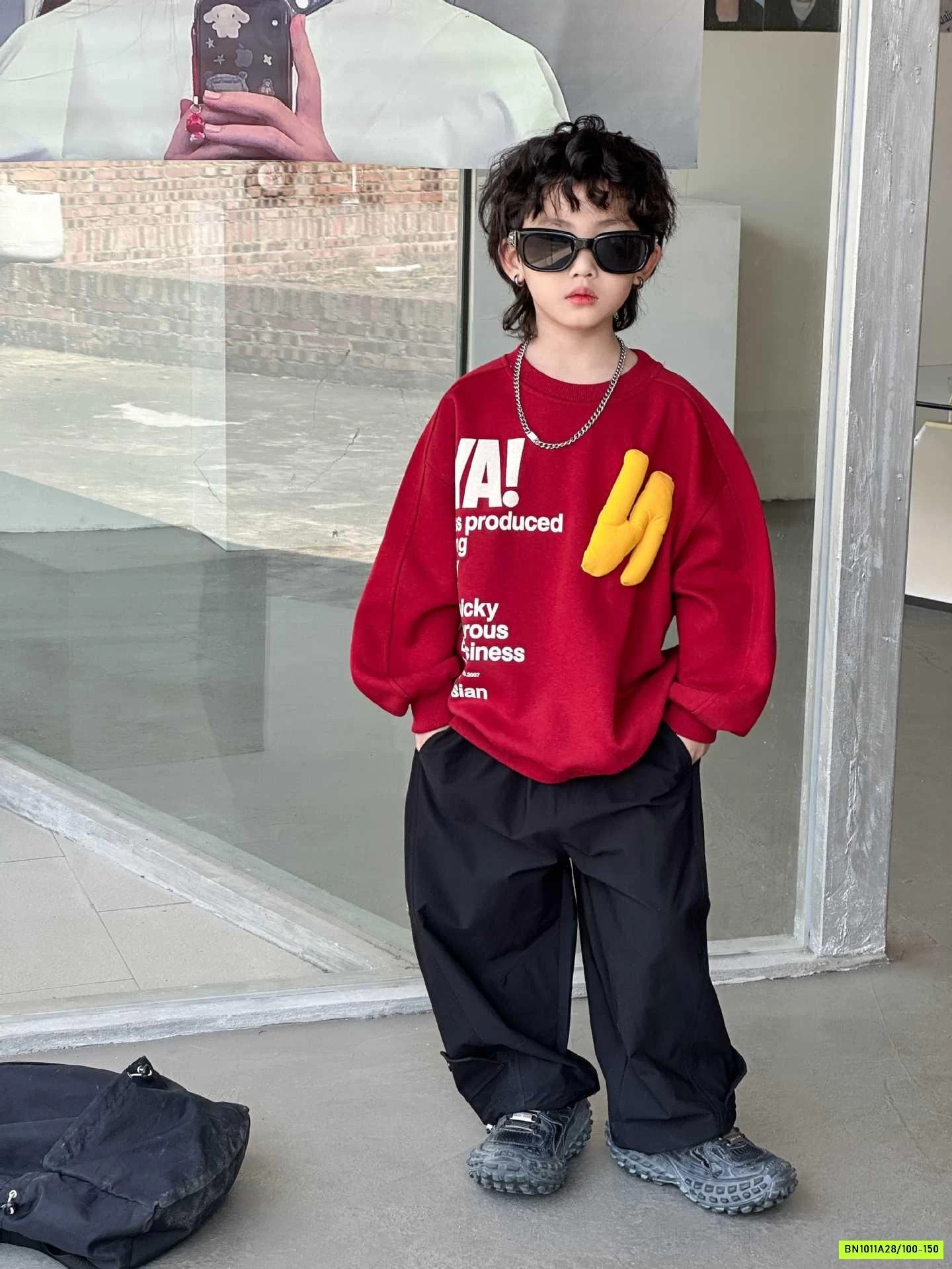 ÁO NỈ ĐỎ SÀNH ĐIỆU