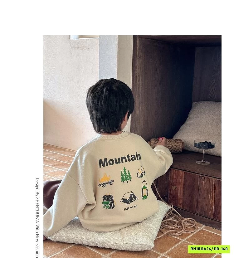 ÁO NỈ MOUNTAIN IN HÌNH CC