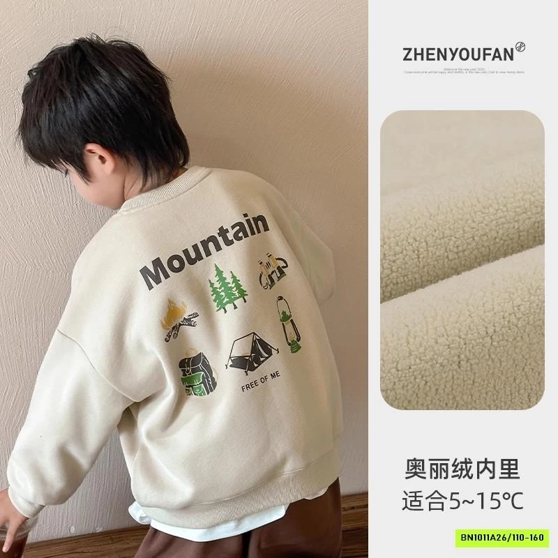 ÁO NỈ MOUNTAIN IN HÌNH CC