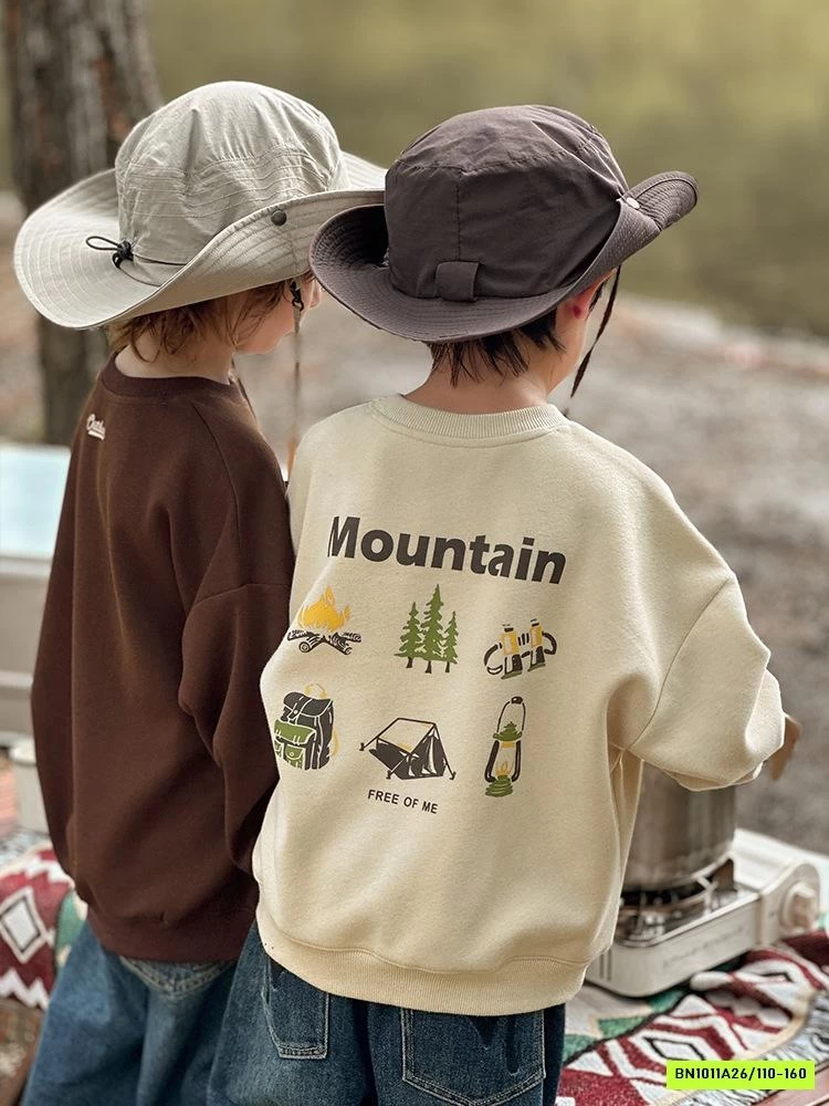 ÁO NỈ MOUNTAIN IN HÌNH CC