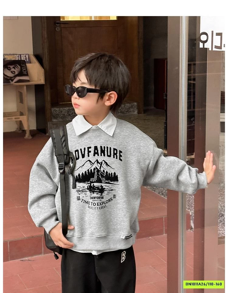 ÁO NỈ MOUNTAIN IN HÌNH CC