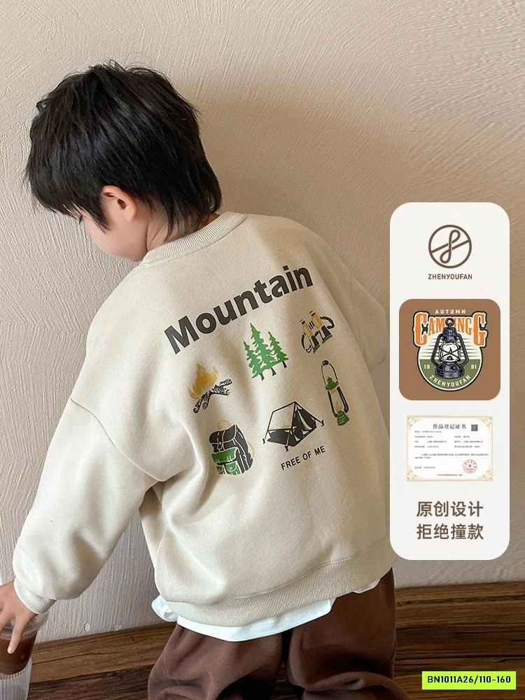 ÁO NỈ MOUNTAIN IN HÌNH CC
