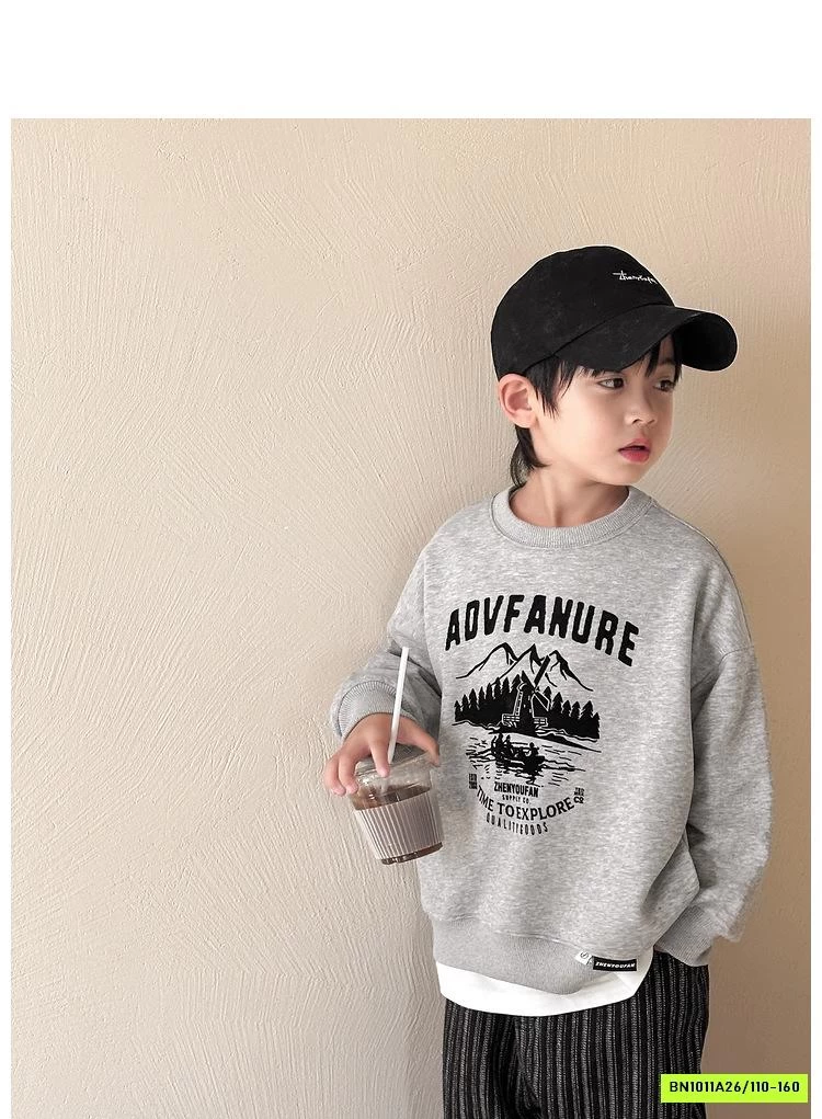 ÁO NỈ MOUNTAIN IN HÌNH CC