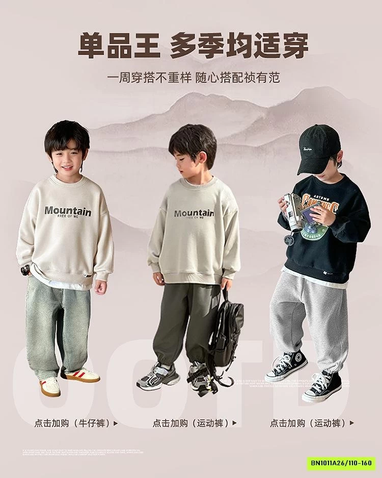 ÁO NỈ MOUNTAIN IN HÌNH CC