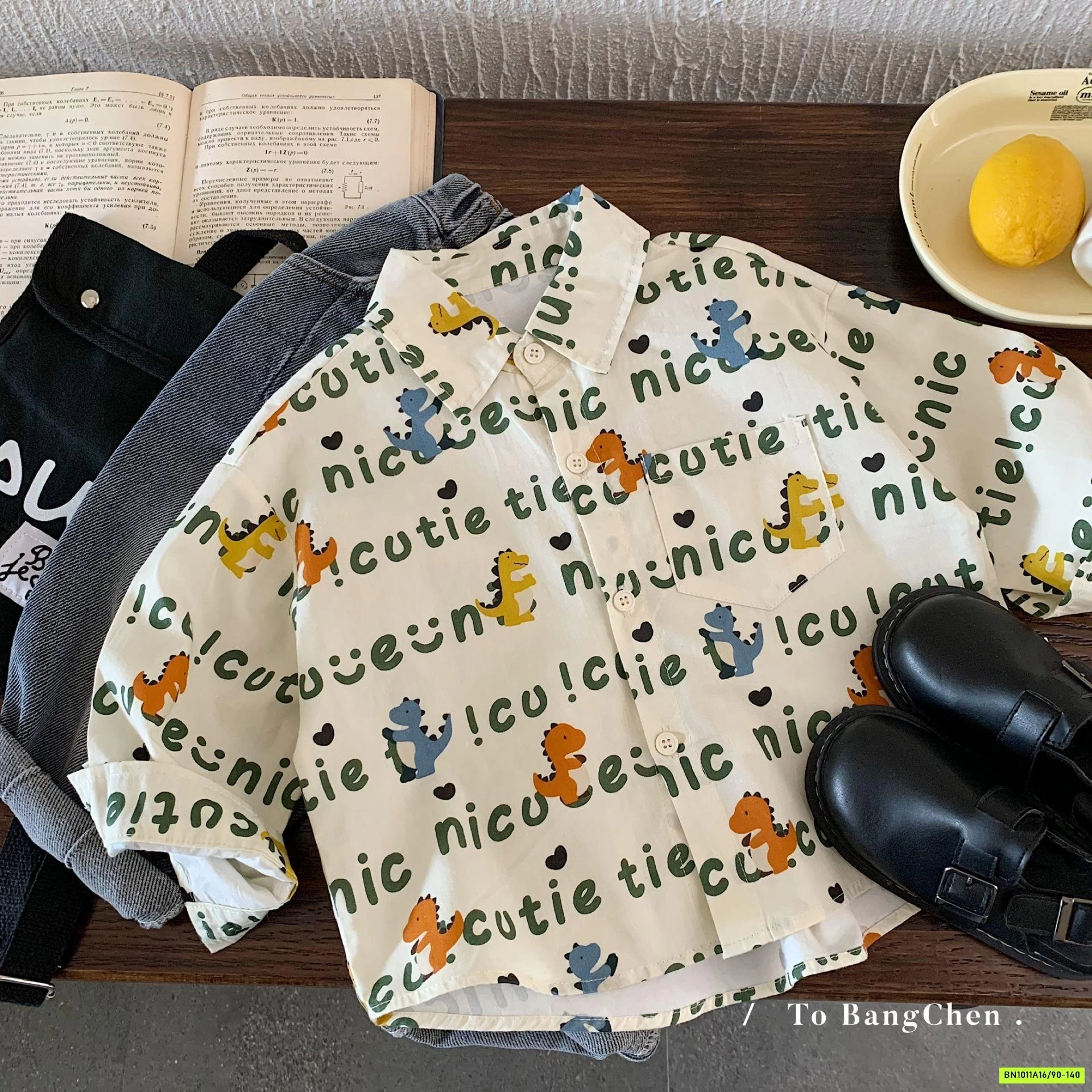 SƠ MI DÀI TAY IN HÌNH BT