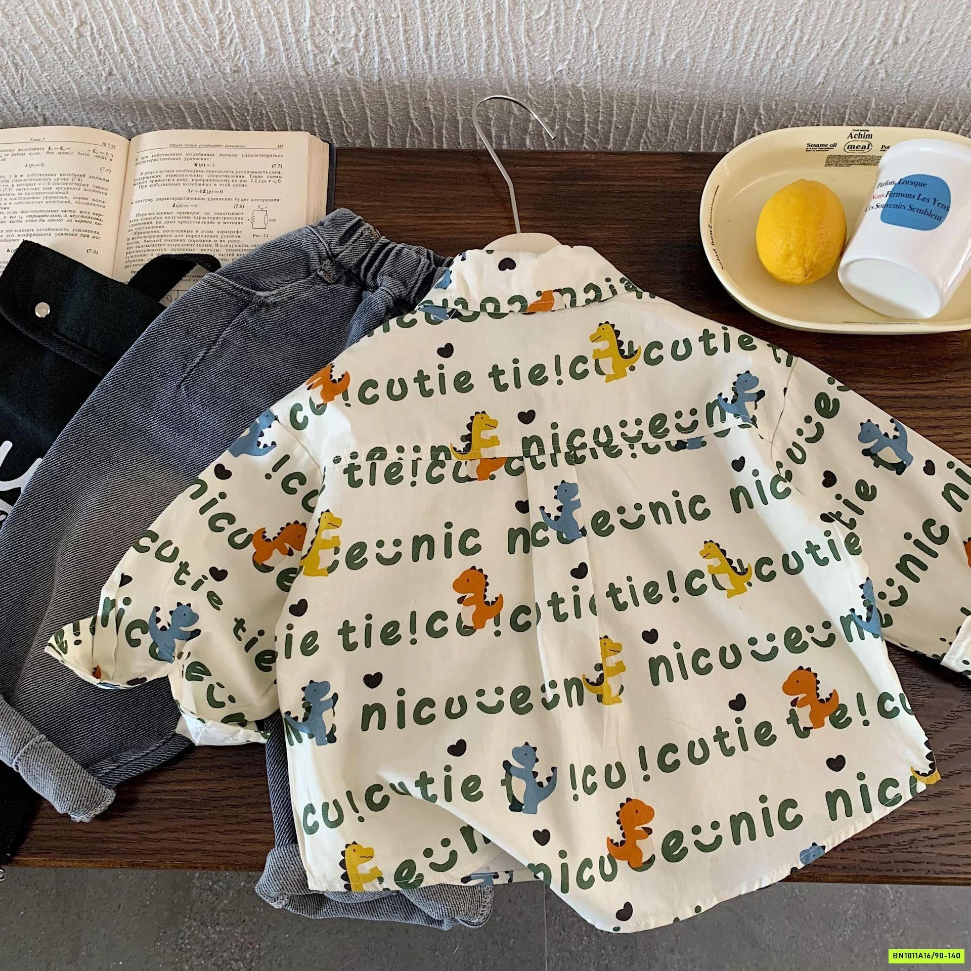 SƠ MI DÀI TAY IN HÌNH BT