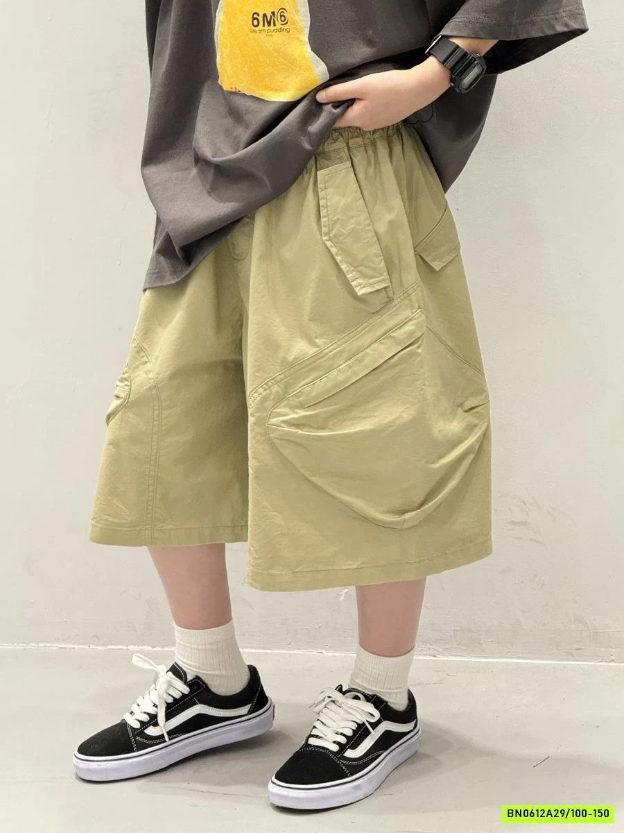 SHORT KAKI TÚI HỘP CÁ TÍNH