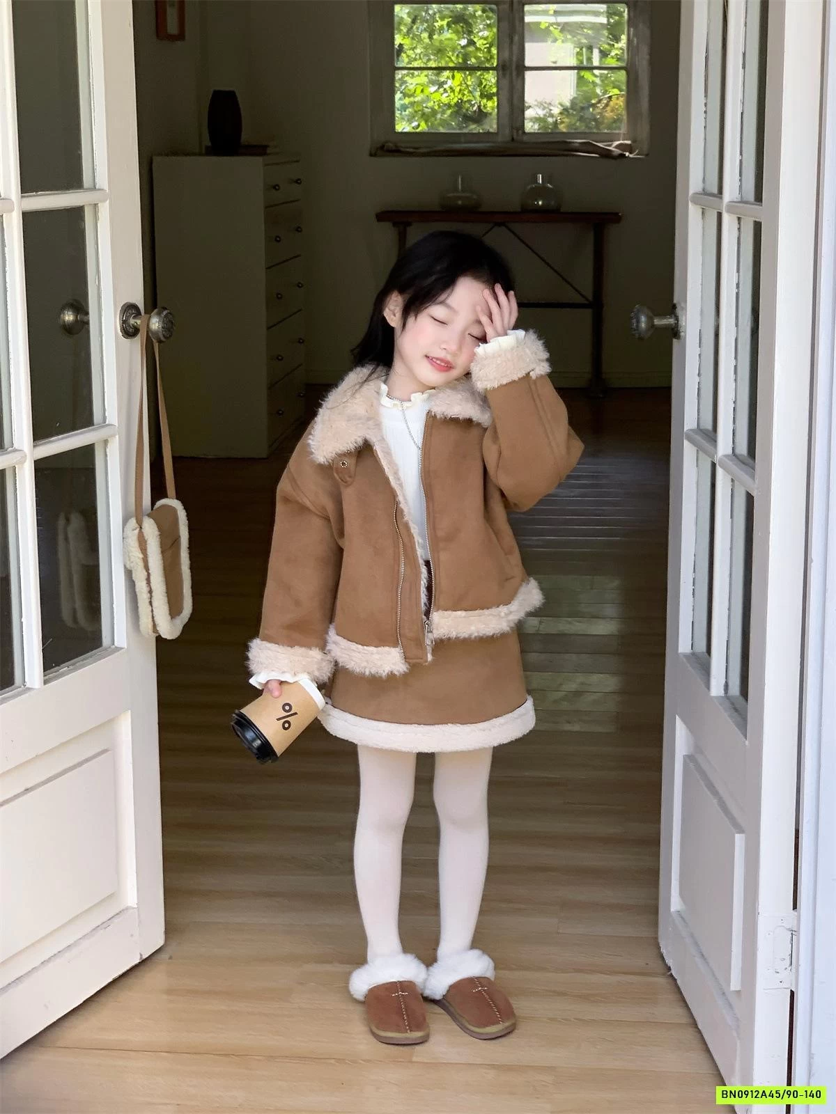 SÉT VÁY DA LỘN LÓT LÔNG