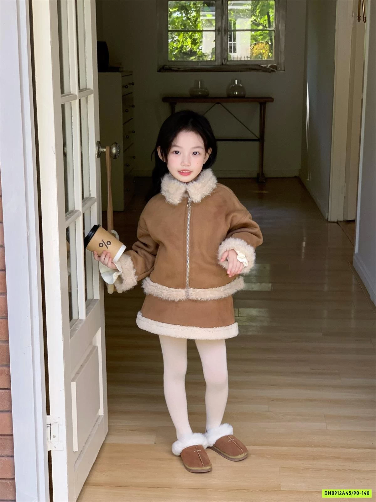 SÉT VÁY DA LỘN LÓT LÔNG