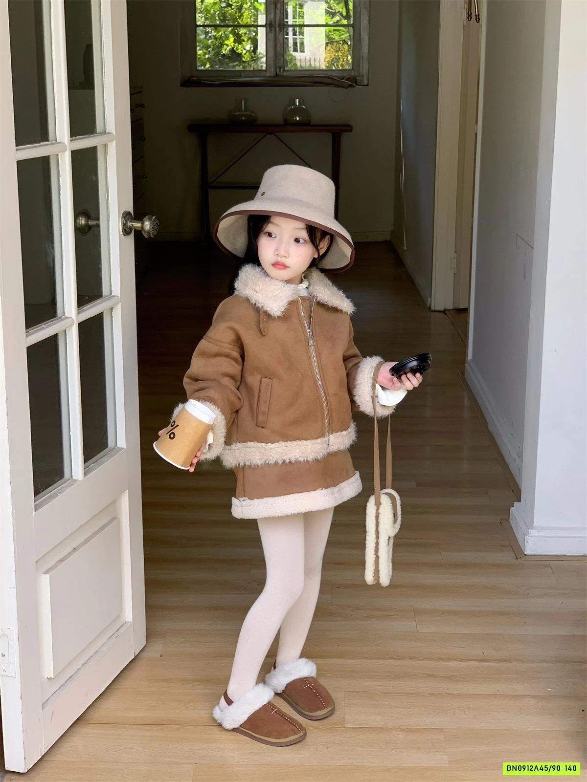 SÉT VÁY DA LỘN LÓT LÔNG