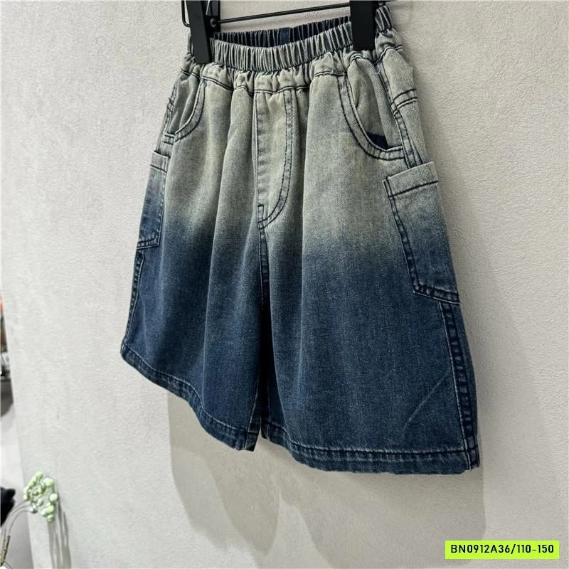 SHORT JEANS LOANG MÀU