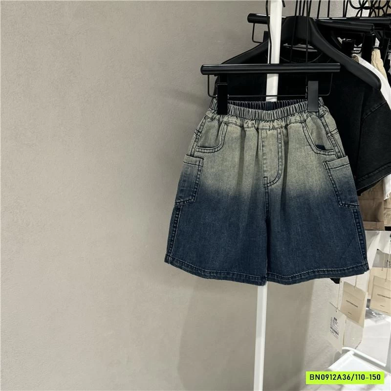 SHORT JEANS LOANG MÀU