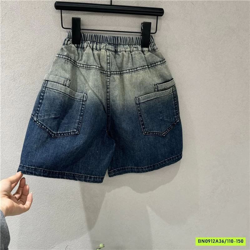 SHORT JEANS LOANG MÀU
