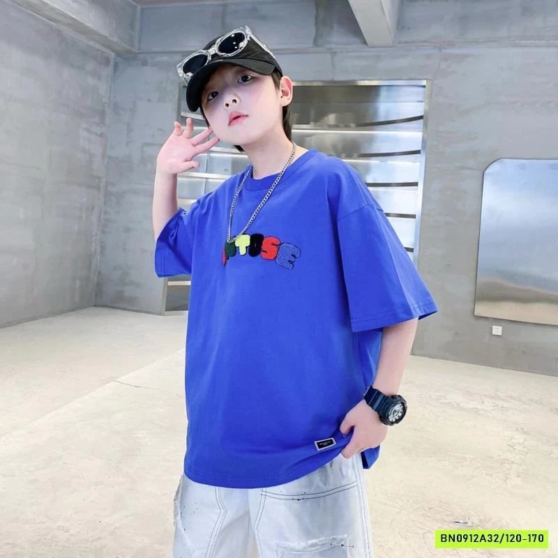 ÁO THUN THÊU CHỮ HHBABY