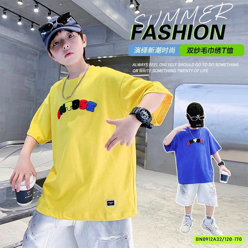 ÁO THUN THÊU CHỮ HHBABY