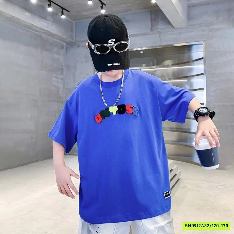 ÁO THUN THÊU CHỮ HHBABY