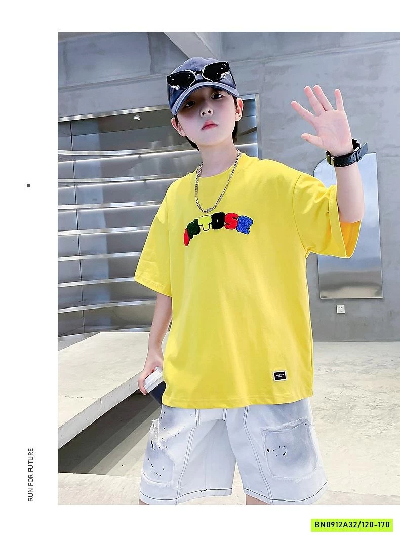 ÁO THUN THÊU CHỮ HHBABY