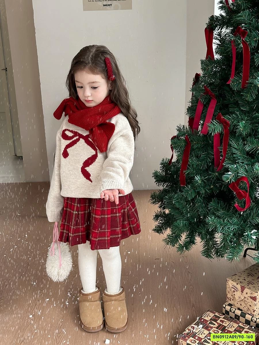 SÉT LEN NƠ MIX CV CARO ĐỎ AMBB