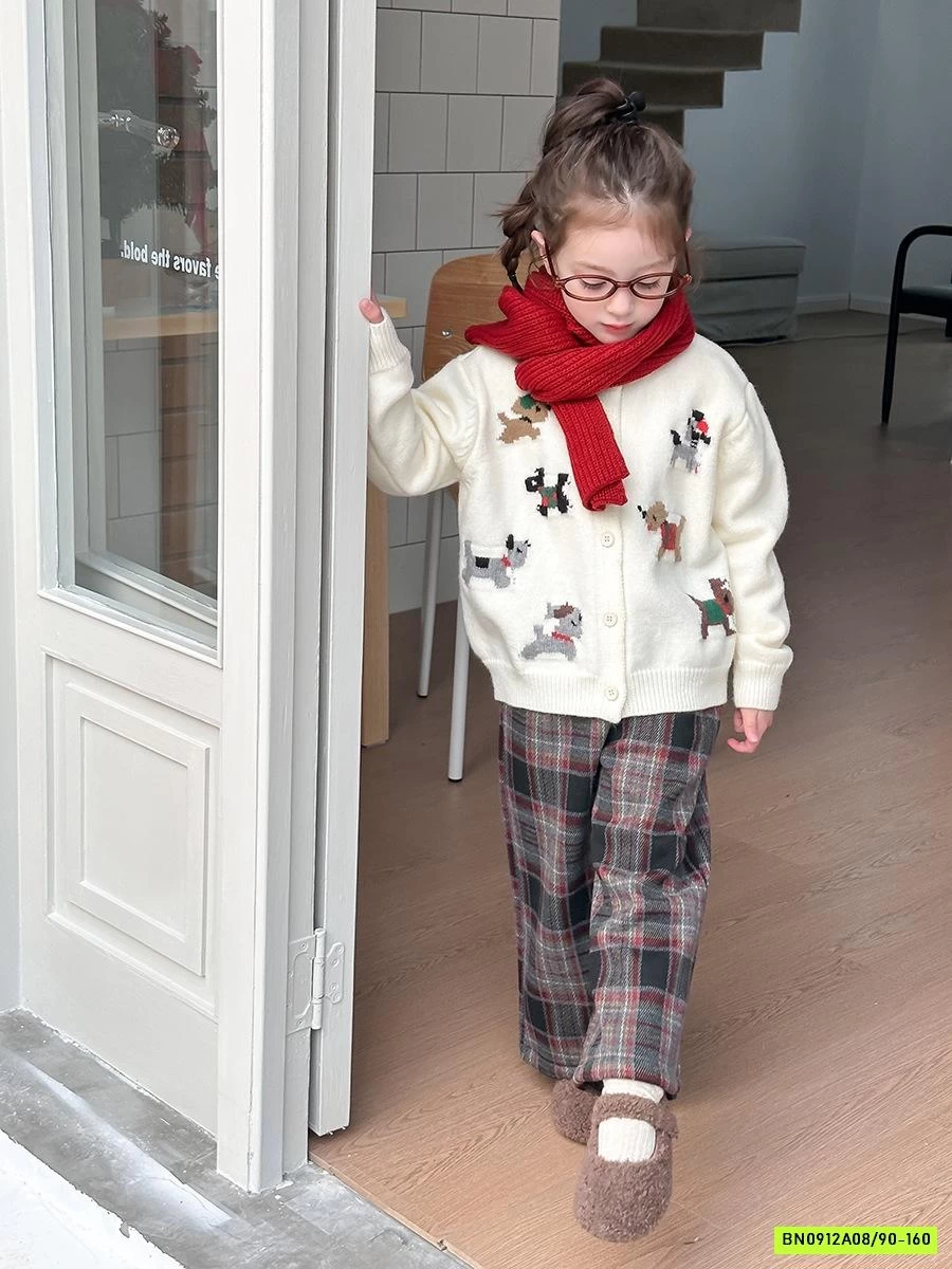 CARDIGAN THÊU CÚN 24B082 AMBB