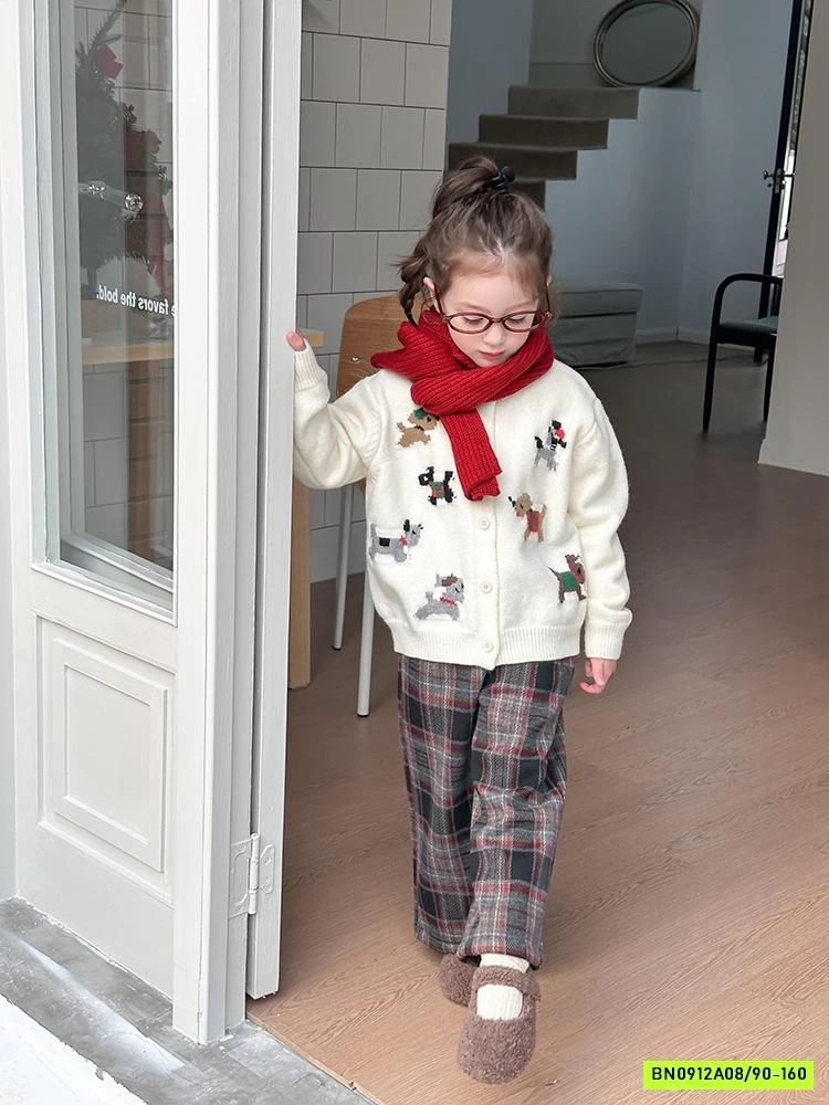 CARDIGAN THÊU CÚN 24B082 AMBB