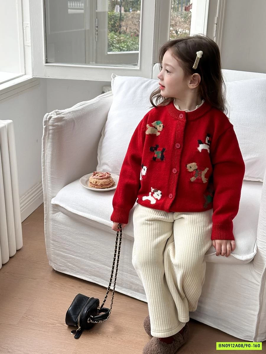 CARDIGAN THÊU CÚN 24B082 AMBB