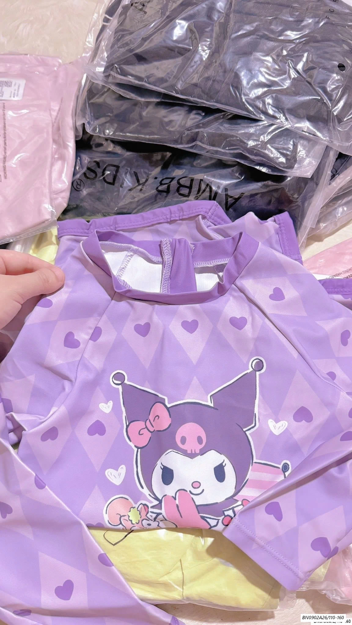 SÉT BƠI KUROMI 3 CHI TIẾT