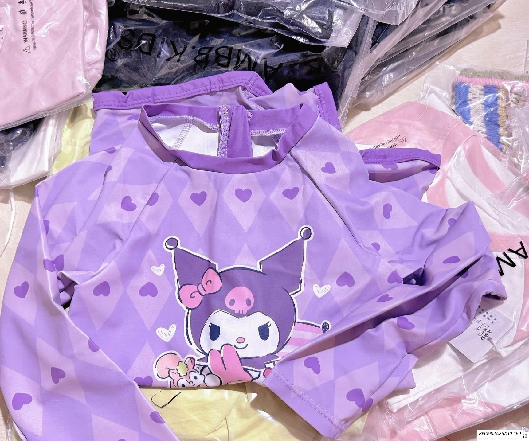 SÉT BƠI KUROMI 3 CHI TIẾT