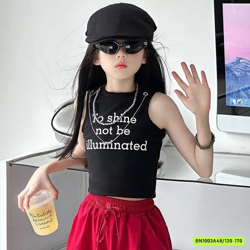 CROPTOP SÁT NÁCH MIX QUẦN BOOM