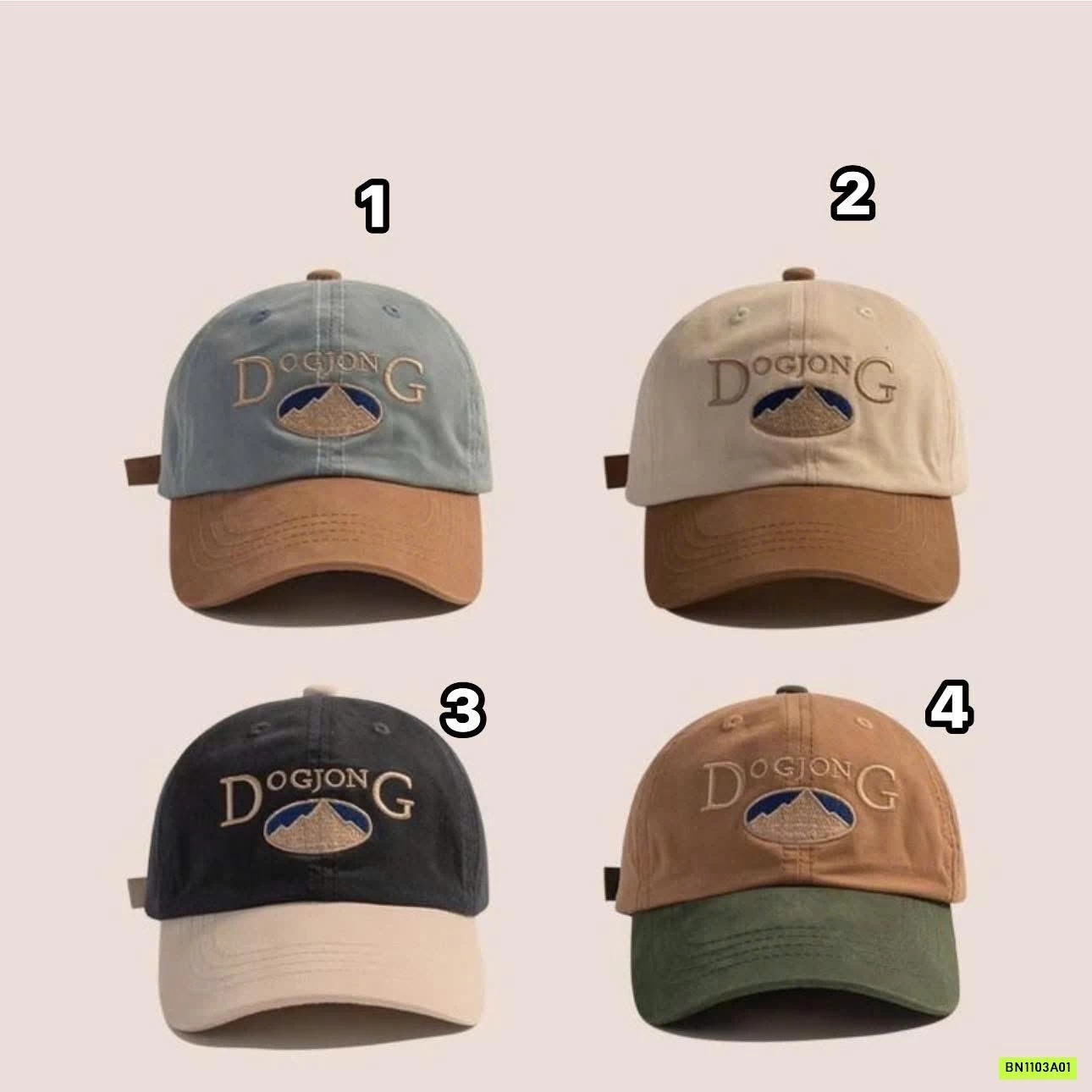 MŨ LƯỠI TRAI TRẺ EM PHỐI MÀU