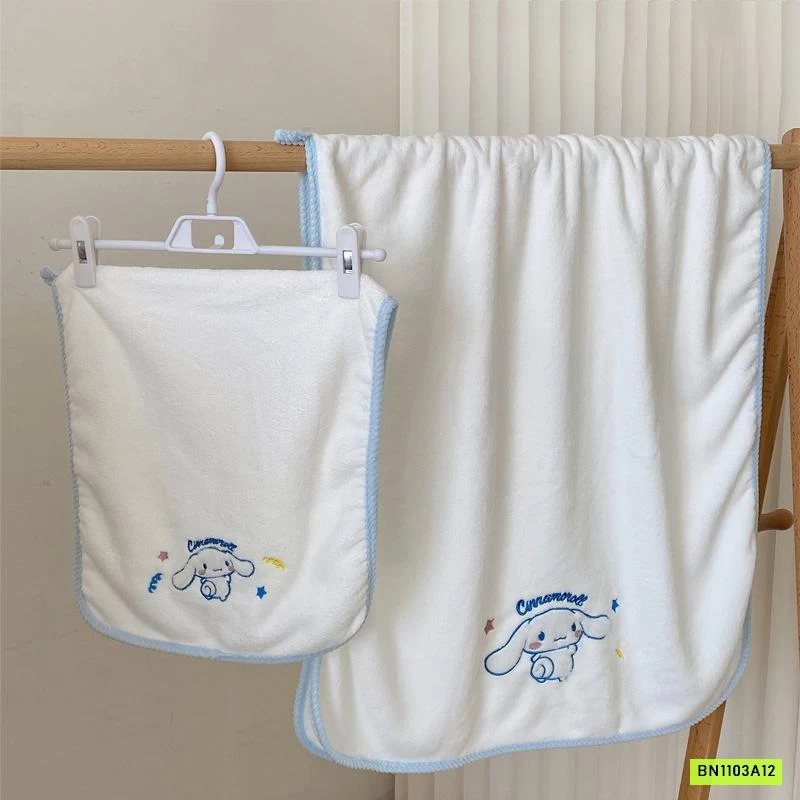 SET 2 KHĂN TẮM CINAMOROLL