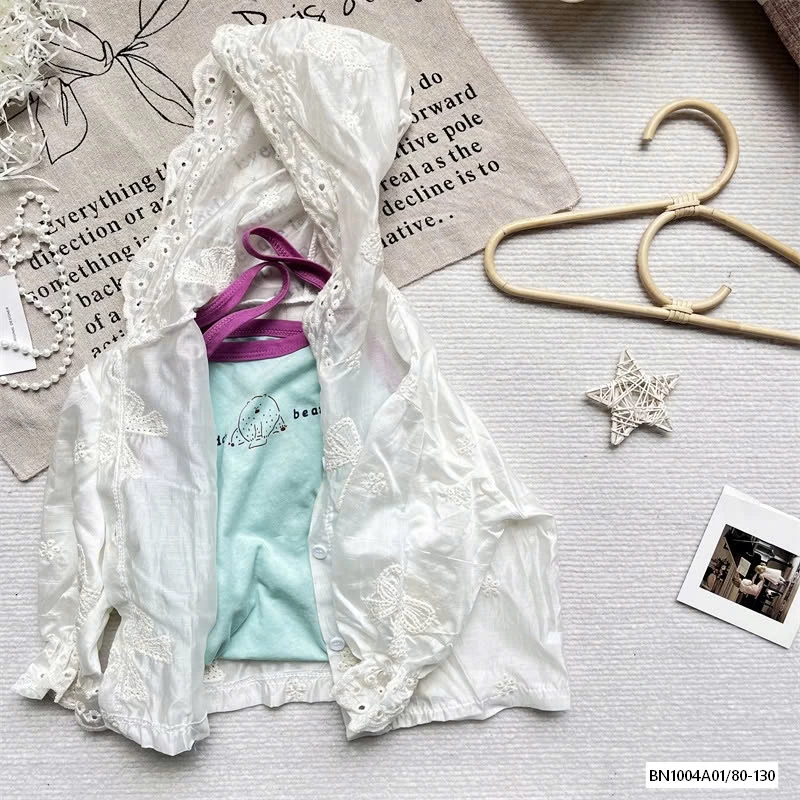 KHOÁC NẮNG TIỂU THƯ THÊU NƠ