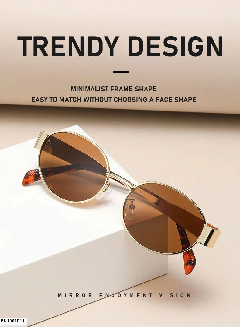 KÍNH THỜI TRANG NỮ MẮT BẦU DỤC   Có 7 mẫu đánh số