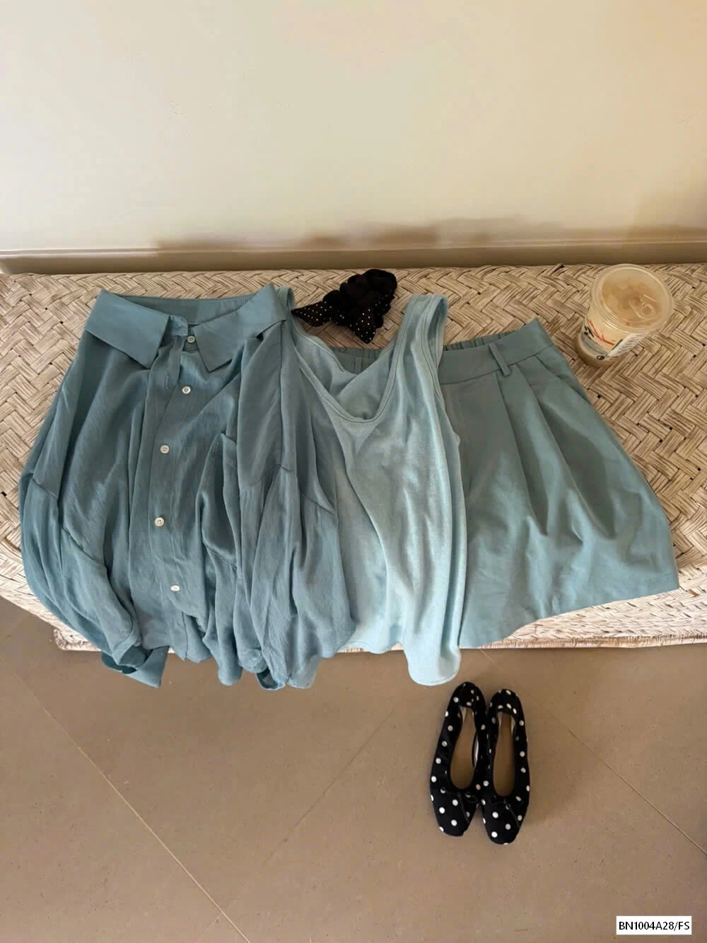 SHORT THÔ CẠP CÚC XUẤT HÀN