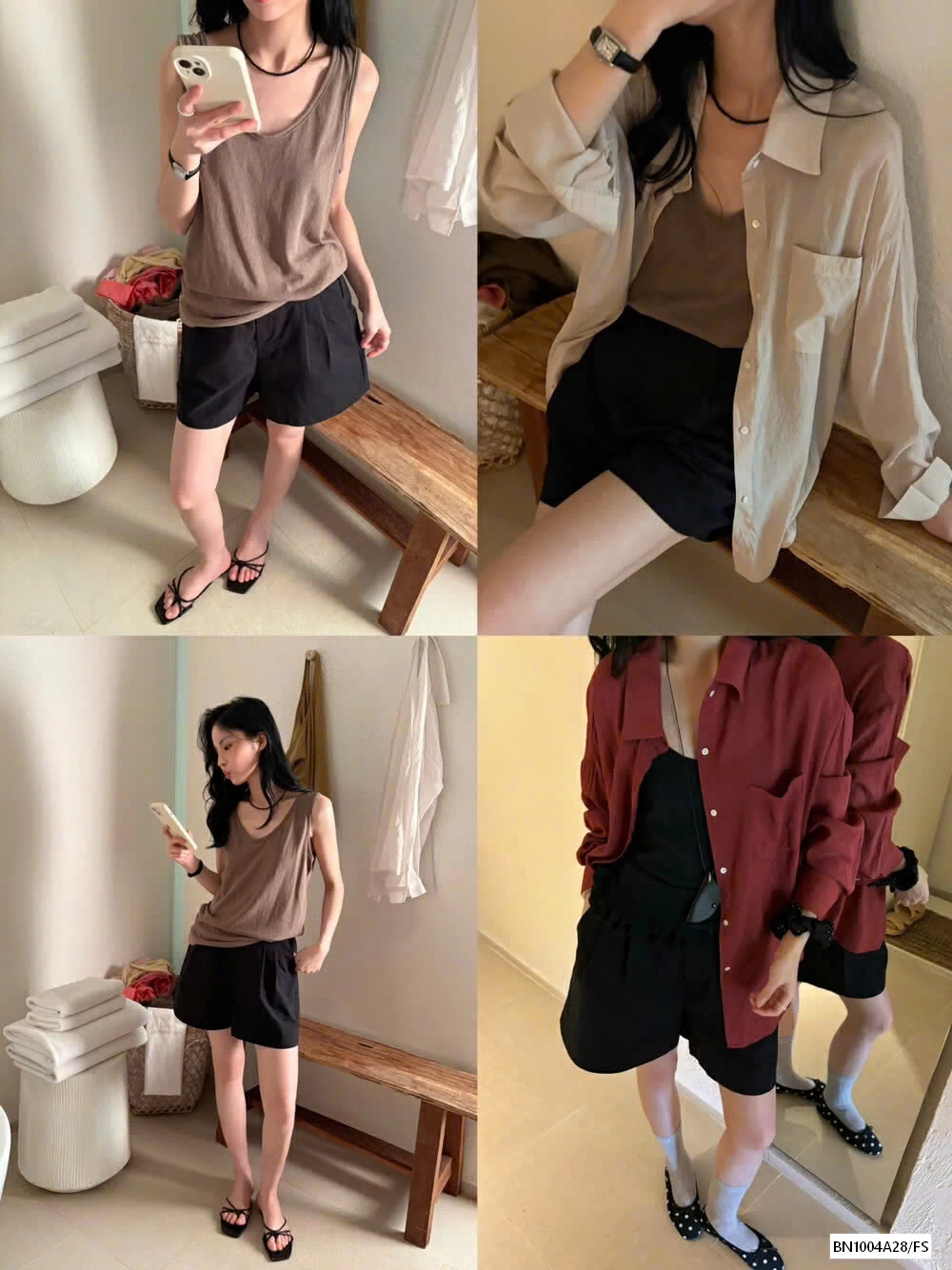 SHORT THÔ CẠP CÚC XUẤT HÀN