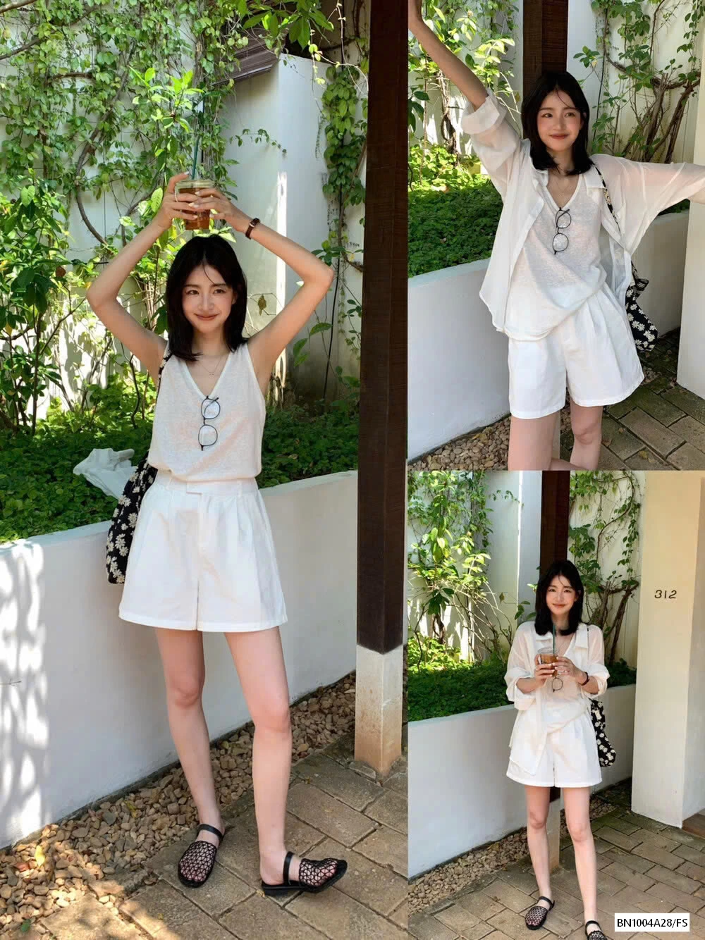 SHORT THÔ CẠP CÚC XUẤT HÀN