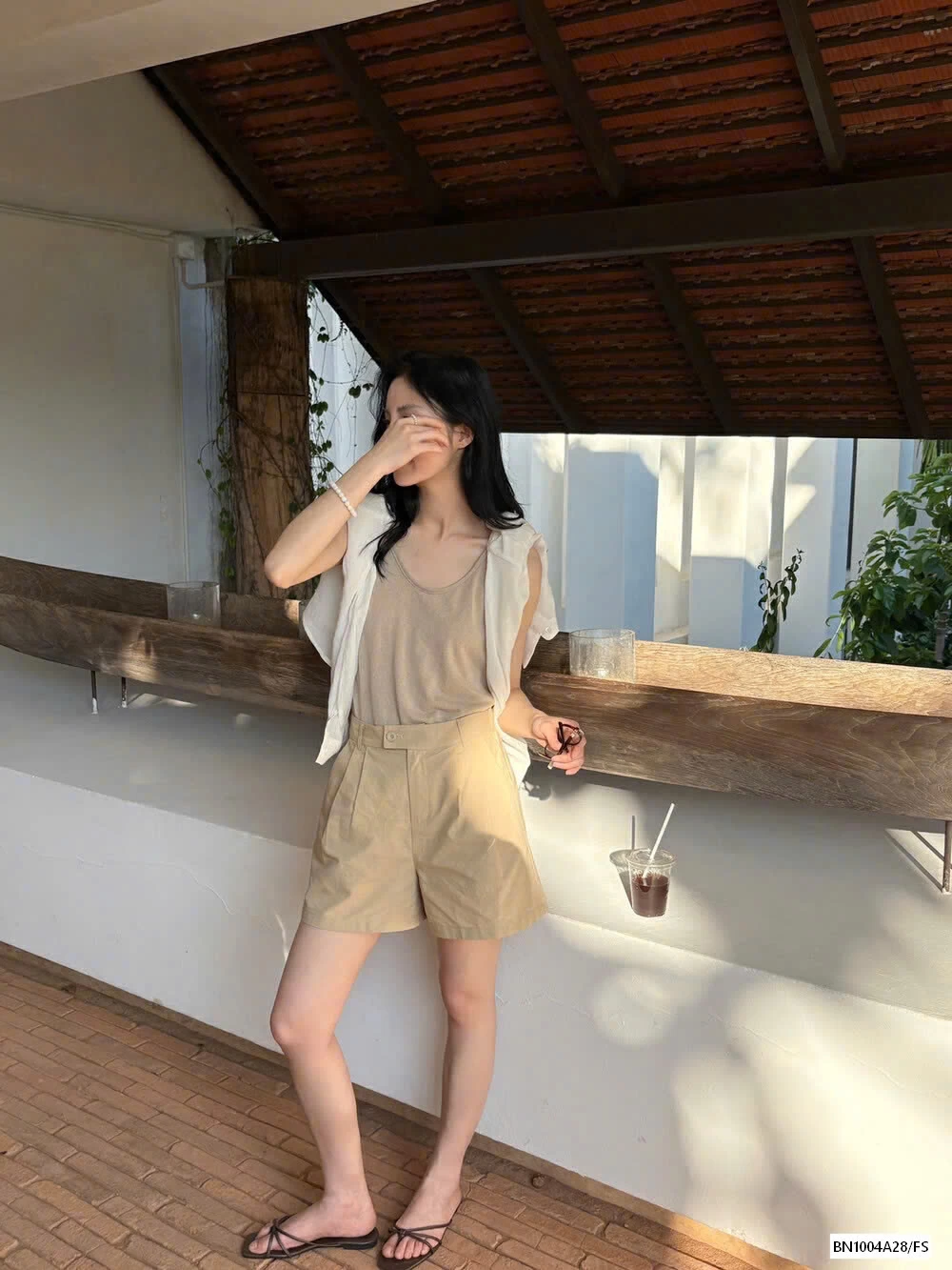 SHORT THÔ CẠP CÚC XUẤT HÀN