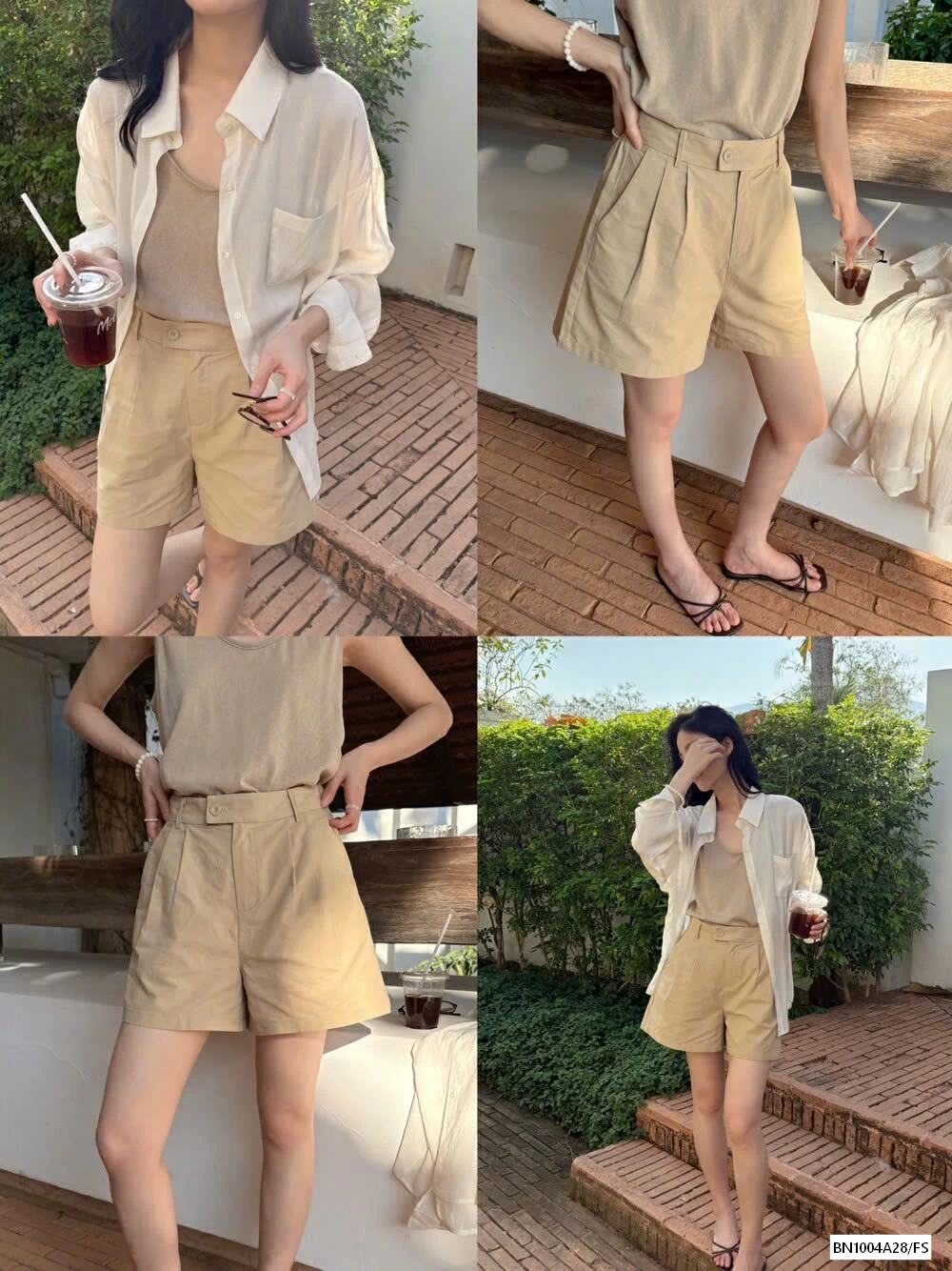 SHORT THÔ CẠP CÚC XUẤT HÀN