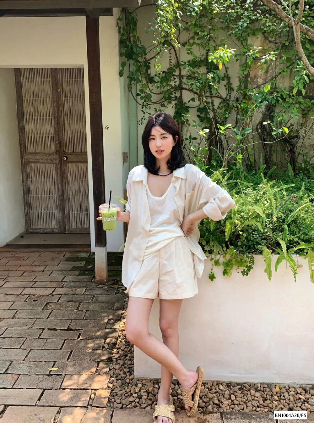 SHORT THÔ CẠP CÚC XUẤT HÀN