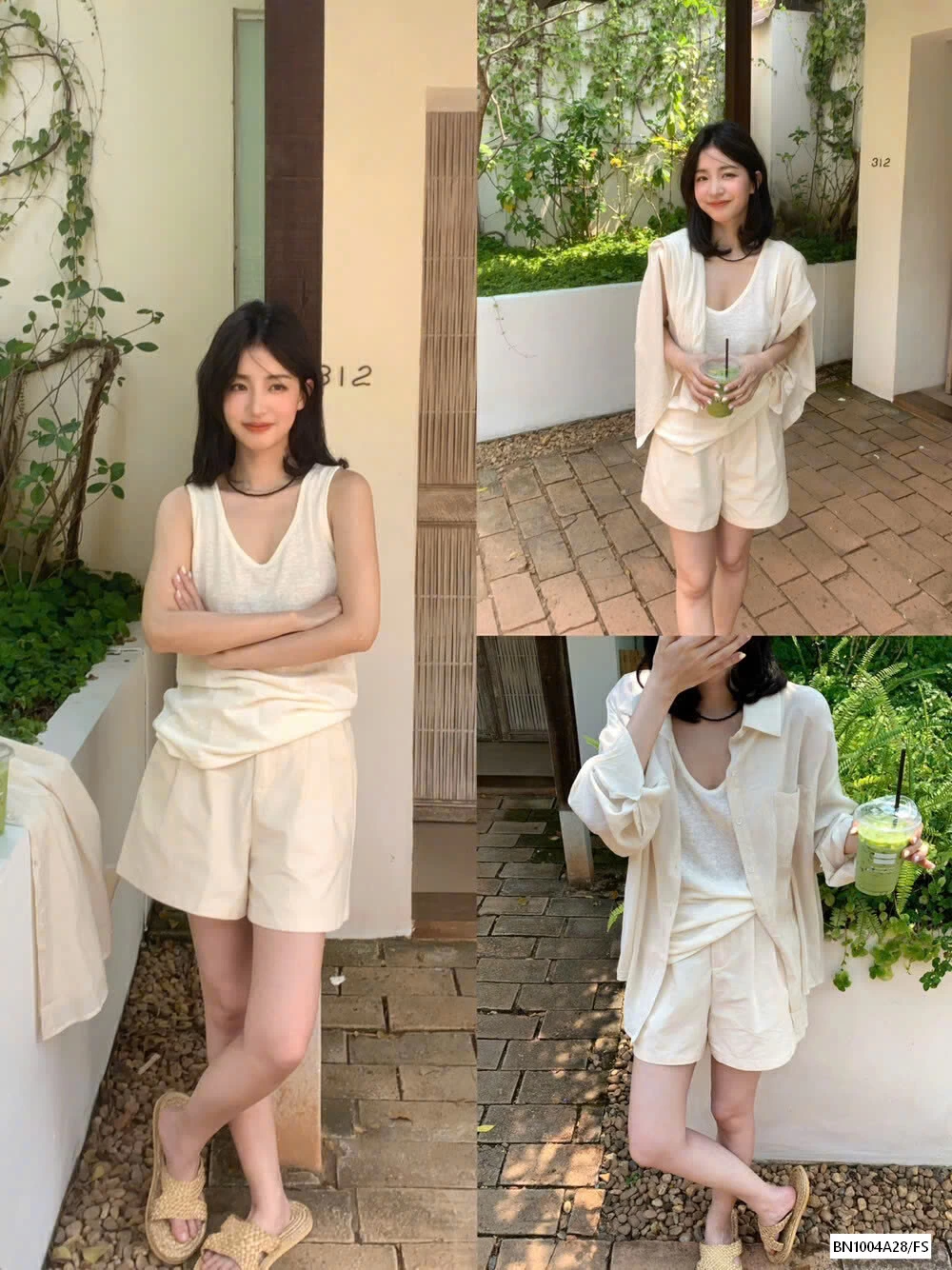 SHORT THÔ CẠP CÚC XUẤT HÀN