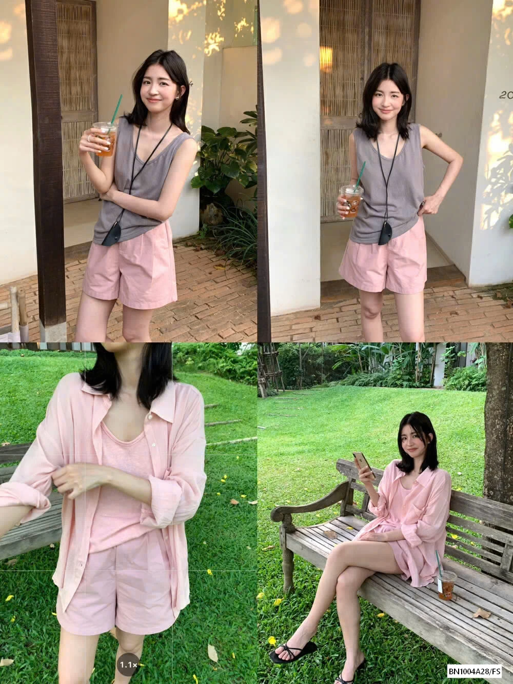 SHORT THÔ CẠP CÚC XUẤT HÀN