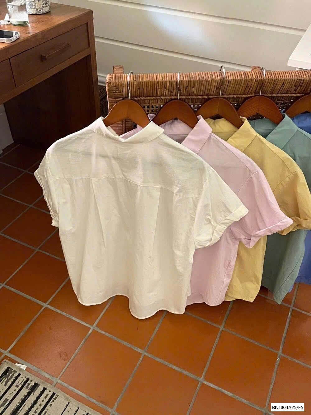 SƠ MI NGẮN TAY XUẤT HÀN