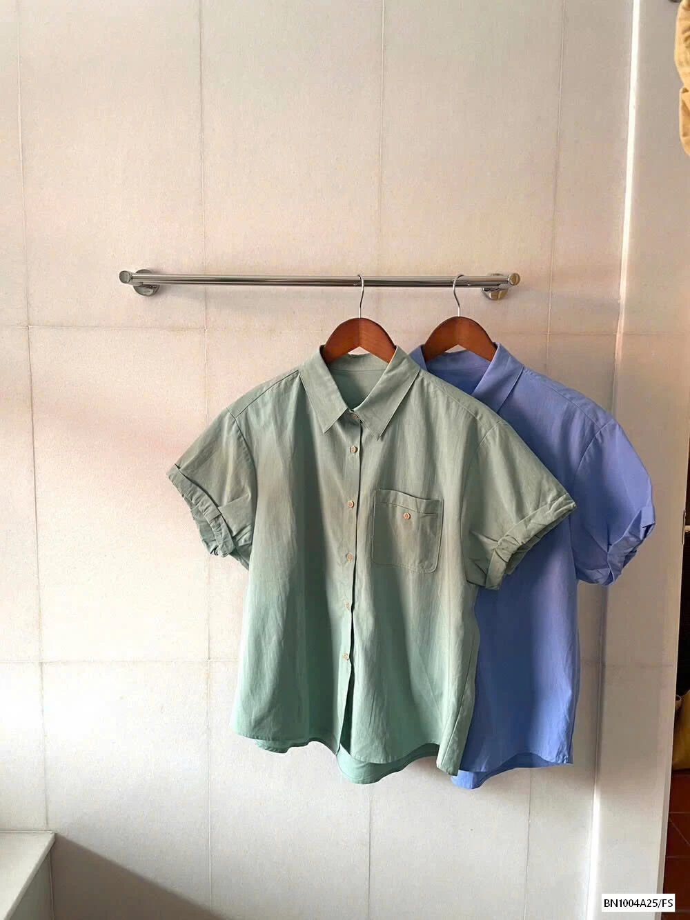 SƠ MI NGẮN TAY XUẤT HÀN