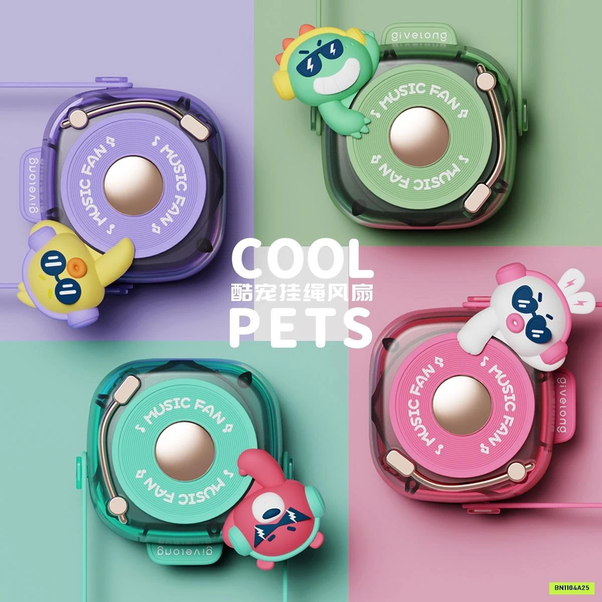 QUẠT ĐEO CỔ THÚ CƯNG