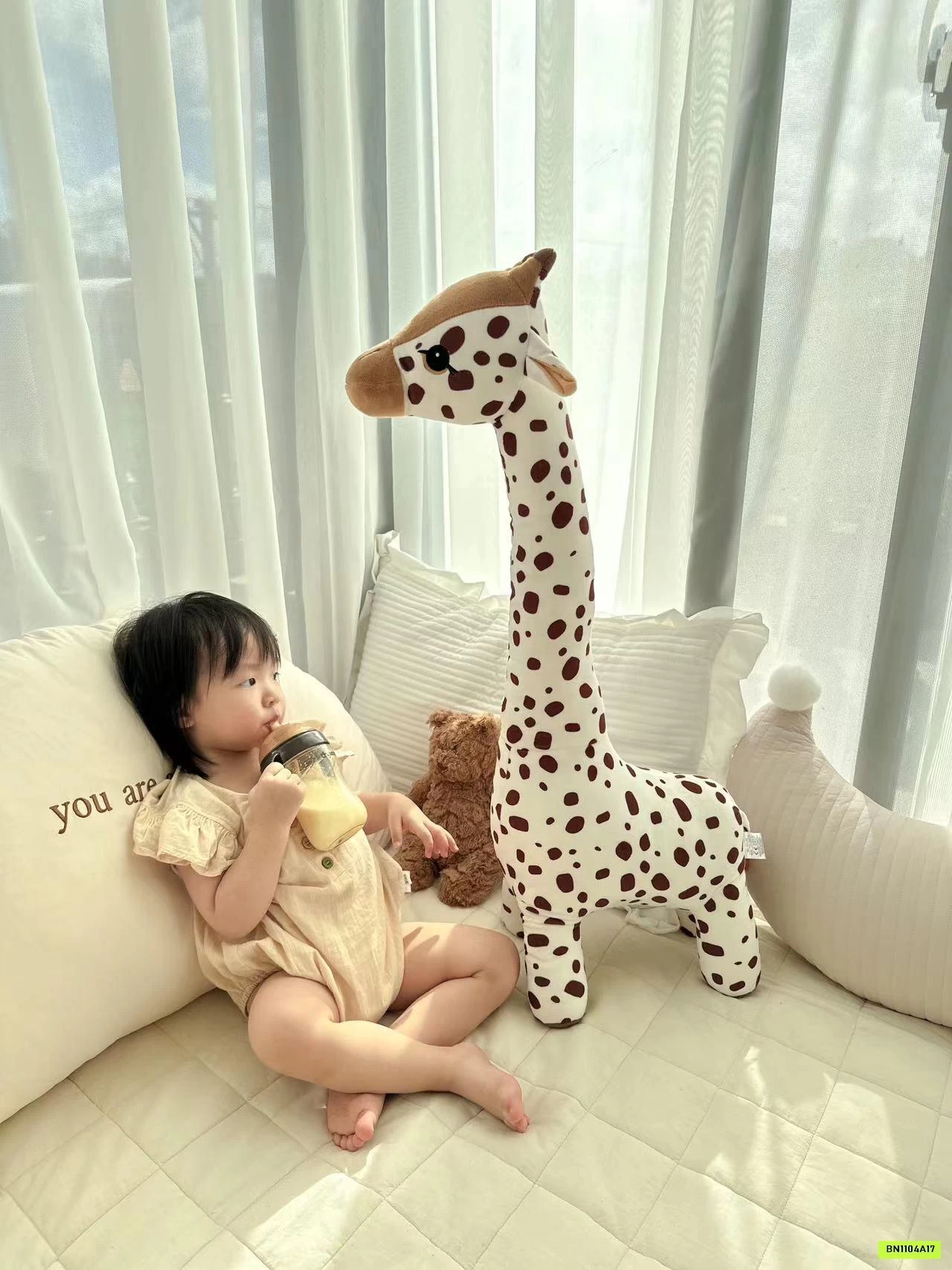 THÚ BÔNG HƯƠU CAO CỔ SIZE 85CM