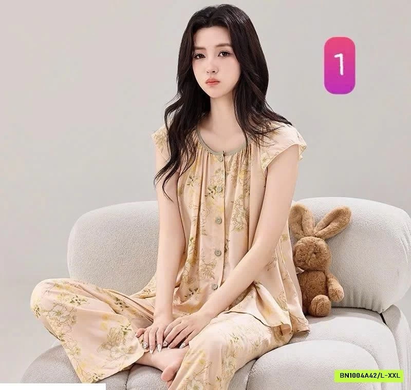 BỘ LANH QUẦN DÀI ÁO CỘC CHO NỮ