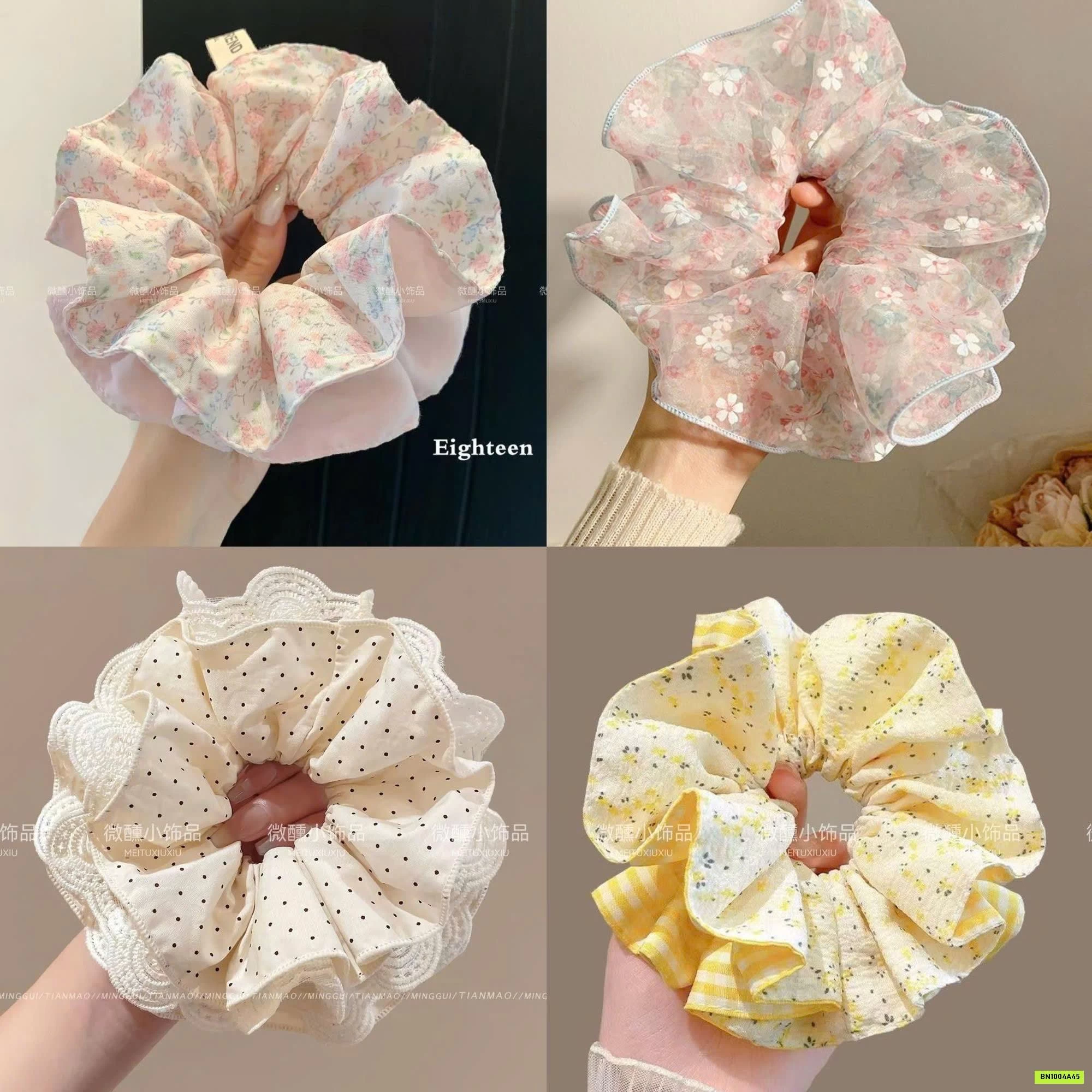 SCRUNCHIES HOA SIÊU XINH