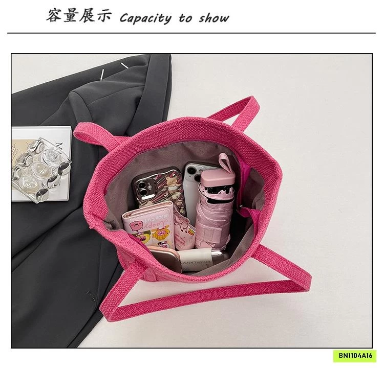 TÚI VẢI THÊU CHỮ