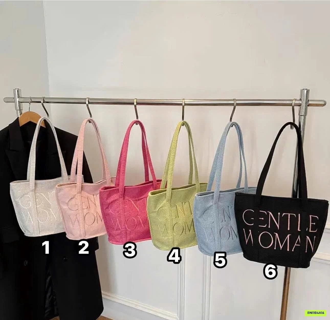 TÚI VẢI THÊU CHỮ