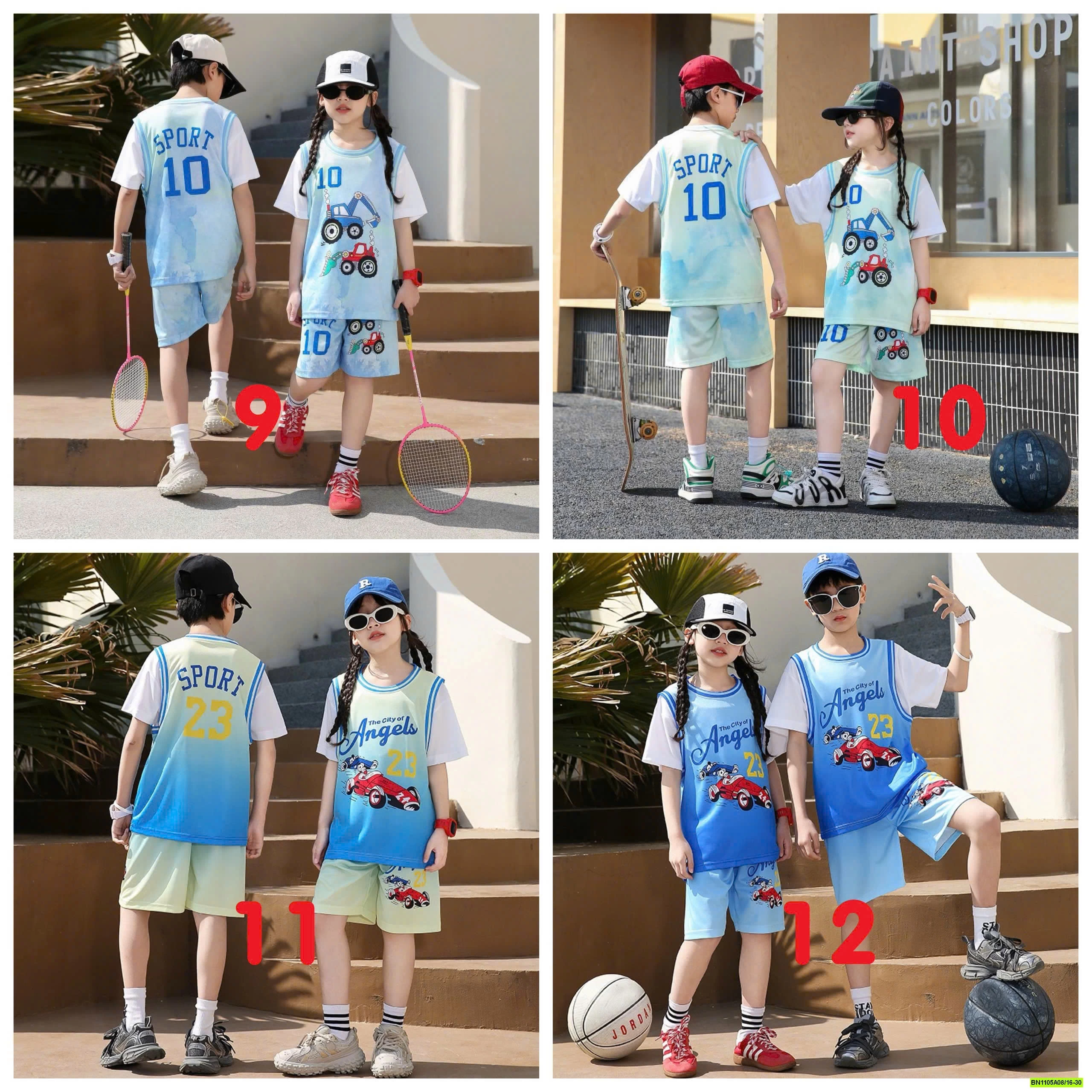 BST BỘ THỂ THAO CHO BÉ