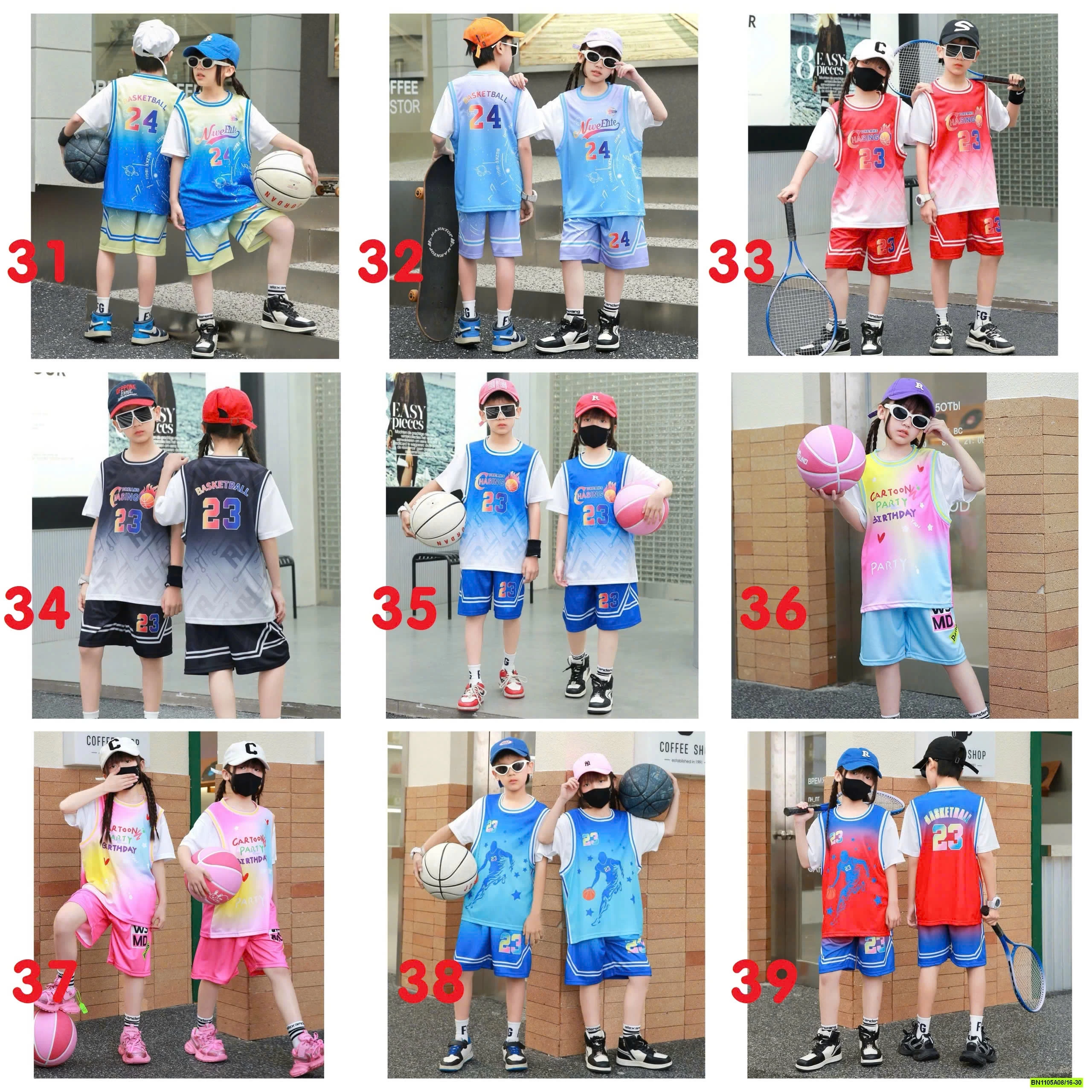 BST BỘ THỂ THAO CHO BÉ